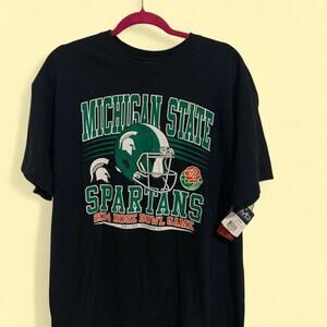 Michigan State Spartans 2014 Rose Bowl Game Size Large NWT New with Tags